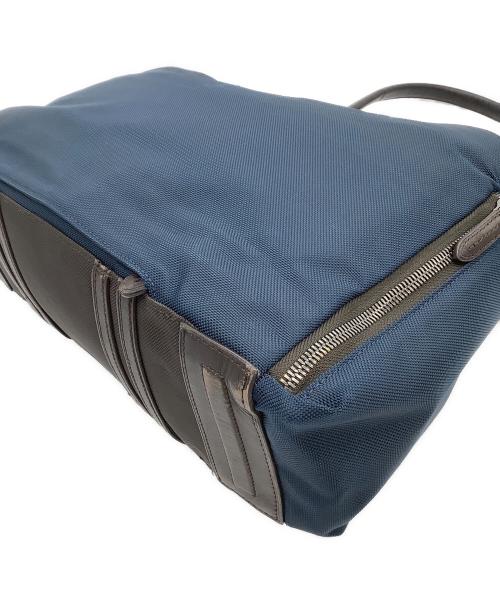 TUMI（トゥミ）TUMI (トゥミ) ビジネスバッグ JARVIS ノース・サウス・トート ネイビー×ブラウンの古着・服飾アイテム