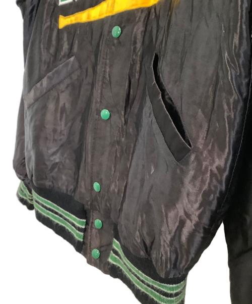 butwin（バトウィン）BUTWIN (バトウィン) スタジャン ブラウン サイズ:Sの古着・服飾アイテム