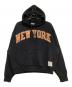 KITH（キス）の古着「パーカー　ニューヨーク・ニックス」｜ブラック