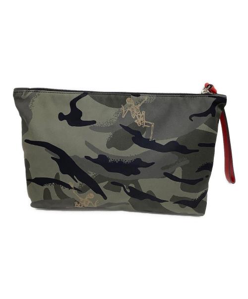 ALEXANDER McQUEEN（アレキサンダーマックイーン）ALEXANDER McQUEEN (アレキサンダーマックイーン) クラッチバッグ カーキの古着・服飾アイテム