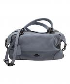 COACHコーチ）の古着「2WAYショルダーバッグ　レーン サッチェル」｜スカイブルー
