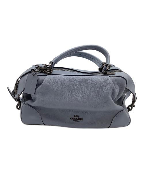 COACH（コーチ）COACH (コーチ) 2WAYショルダーバッグ　レーン サッチェル スカイブルーの古着・服飾アイテム