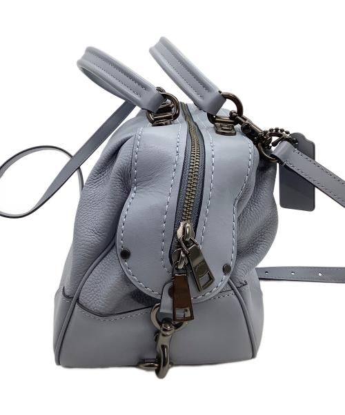 COACH（コーチ）COACH (コーチ) 2WAYショルダーバッグ　レーン サッチェル スカイブルーの古着・服飾アイテム