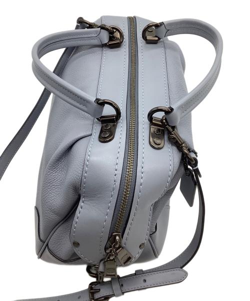 COACH（コーチ）COACH (コーチ) 2WAYショルダーバッグ　レーン サッチェル スカイブルーの古着・服飾アイテム