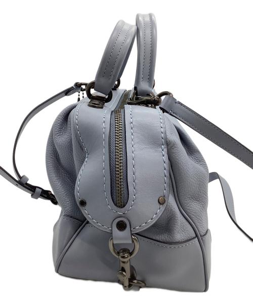 COACH（コーチ）COACH (コーチ) 2WAYショルダーバッグ　レーン サッチェル スカイブルーの古着・服飾アイテム