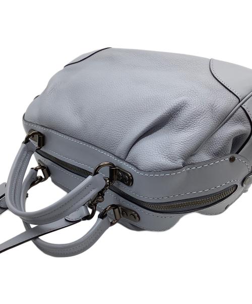 COACH（コーチ）COACH (コーチ) 2WAYショルダーバッグ　レーン サッチェル スカイブルーの古着・服飾アイテム