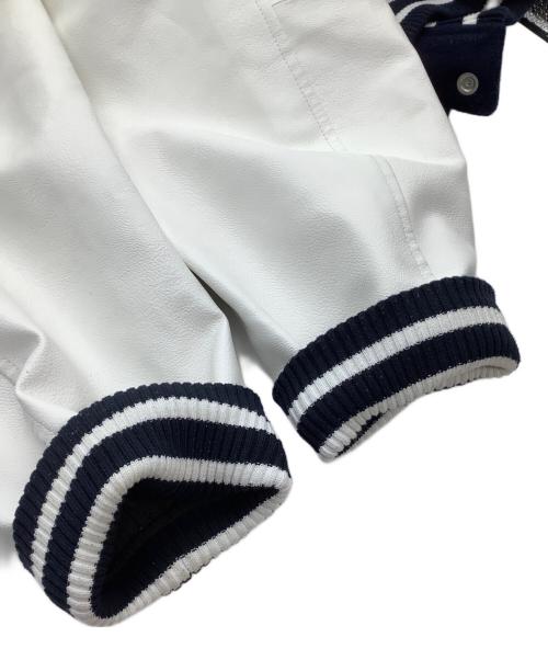 X-LARGE（エクストララージ）X-LARGE (エクストララージ) スタジャン　OG LOGO VARSITY JACKET ネイビー×ホワイト サイズ:XLの古着・服飾アイテム