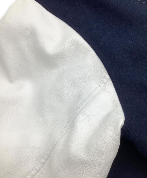 X-LARGE（エクストララージ）X-LARGE (エクストララージ) スタジャン　OG LOGO VARSITY JACKET ネイビー×ホワイト サイズ:XLの古着・服飾アイテム