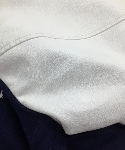 X-LARGE（エクストララージ）X-LARGE (エクストララージ) スタジャン　OG LOGO VARSITY JACKET ネイビー×ホワイト サイズ:XLの古着・服飾アイテム