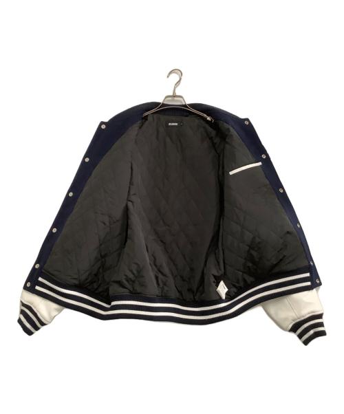 X-LARGE（エクストララージ）X-LARGE (エクストララージ) スタジャン　OG LOGO VARSITY JACKET ネイビー×ホワイト サイズ:XLの古着・服飾アイテム