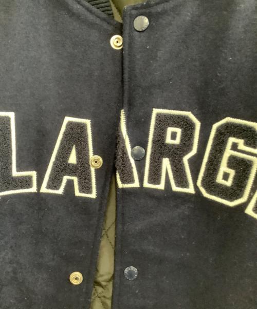 X-LARGE（エクストララージ）X-LARGE (エクストララージ) スタジャン　OG LOGO VARSITY JACKET ネイビー×ホワイト サイズ:XLの古着・服飾アイテム