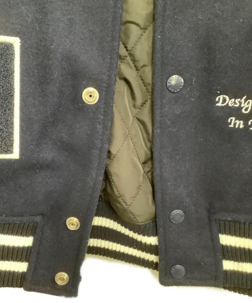 X-LARGE（エクストララージ）X-LARGE (エクストララージ) スタジャン　OG LOGO VARSITY JACKET ネイビー×ホワイト サイズ:XLの古着・服飾アイテム