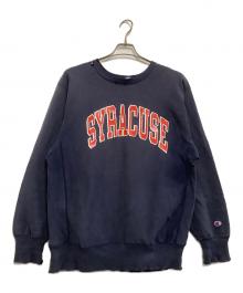 Champion（チャンピオン）の古着「スウェット　90s/SYRACUSE」｜ネイビー