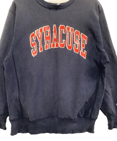 Champion（チャンピオン）Champion (チャンピオン) スウェット　90s/SYRACUSE ネイビー サイズ:XLの古着・服飾アイテム