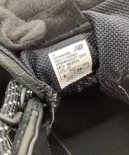 NEW BALANCE（ニューバランス）NEW BALANCE (ニューバランス) トレッキングシューズ　RAINIER ブラック サイズ:26 未使用品の古着・服飾アイテム