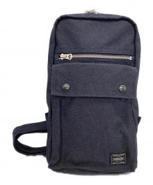 PORTER（ポーター）の古着「キャンバスショルダーバッグ　スモーキー」｜ネイビー