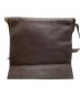 CELINE (セリーヌ) レザーメッセンジャーバッグ ブラウン：20000円