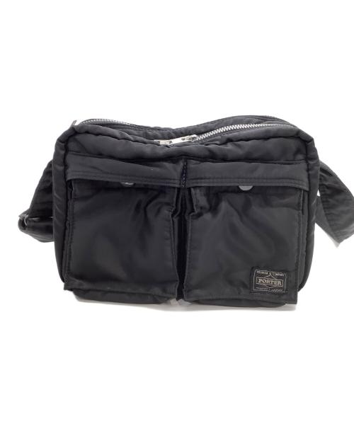 PORTER（ポーター）PORTER (ポーター) ショルダーバッグ　タンカー ブラックの古着・服飾アイテム