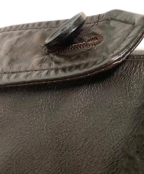 BANANA REPUBLIC（バナナリパブリック）BANANA REPUBLIC (バナナリパブリック) レザーフライトジャケット ブラウン サイズ:Mの古着・服飾アイテム