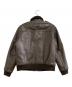 BANANA REPUBLIC (バナナリパブリック) レザーフライトジャケット ブラウン サイズ:M：20000円