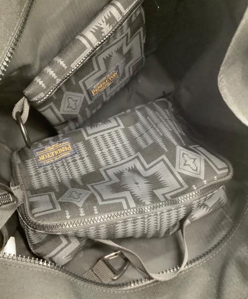 PENDLETON（ペンドルトン）PENDLETON (ペンドルトン) MARIE INABA (マリエ イナバ) マザーズトートバッグ ブラックの古着・服飾アイテム