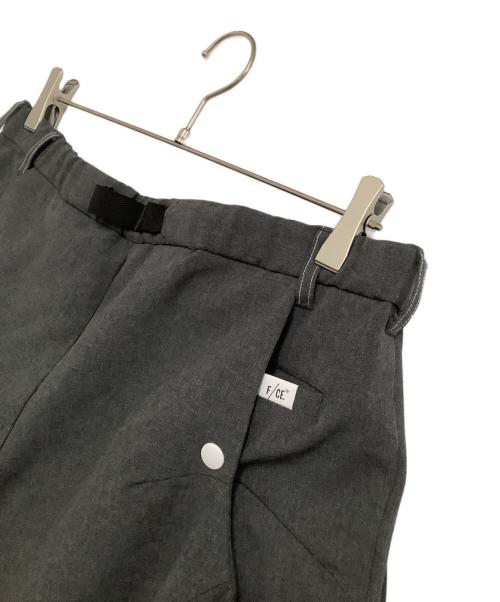 F/CE.（エフシーイー）F/CE. (エフシーイー) スラックス　	BALLOON CROPPED TROUSERS グレー サイズ:XLの古着・服飾アイテム