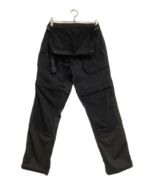 and wander（アンドワンダー）and wander (アンドワンダー) クライミングパンツ　trek 2way pant ブラック サイズ:3の古着・服飾アイテム