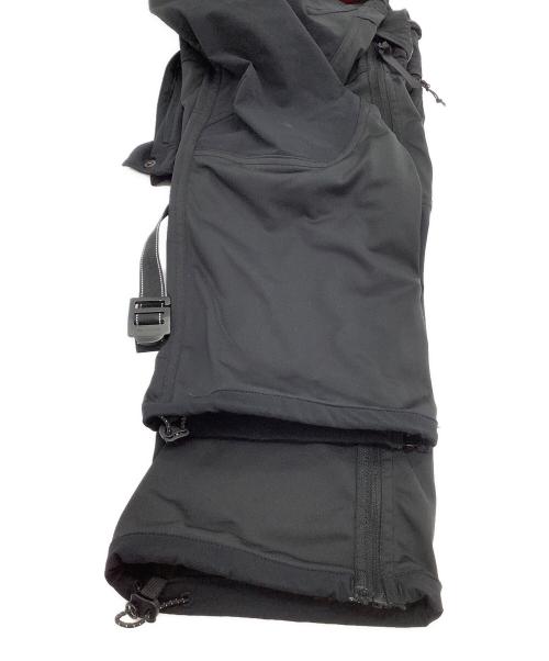 and wander（アンドワンダー）and wander (アンドワンダー) クライミングパンツ　trek 2way pant ブラック サイズ:3の古着・服飾アイテム
