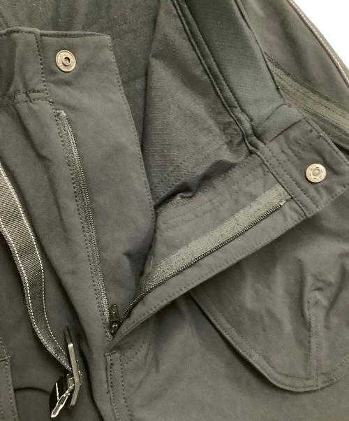 and wander（アンドワンダー）and wander (アンドワンダー) クライミングパンツ　trek 2way pant ブラック サイズ:3の古着・服飾アイテム
