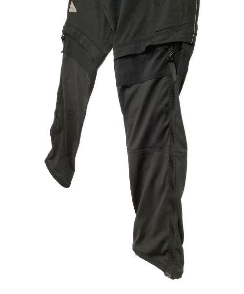 and wander（アンドワンダー）and wander (アンドワンダー) クライミングパンツ　trek 2way pant ブラック サイズ:3の古着・服飾アイテム