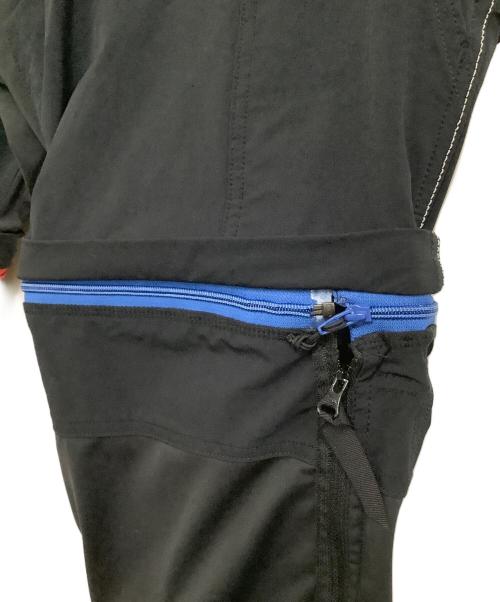 and wander（アンドワンダー）and wander (アンドワンダー) クライミングパンツ　trek 2way pant ブラック サイズ:3の古着・服飾アイテム