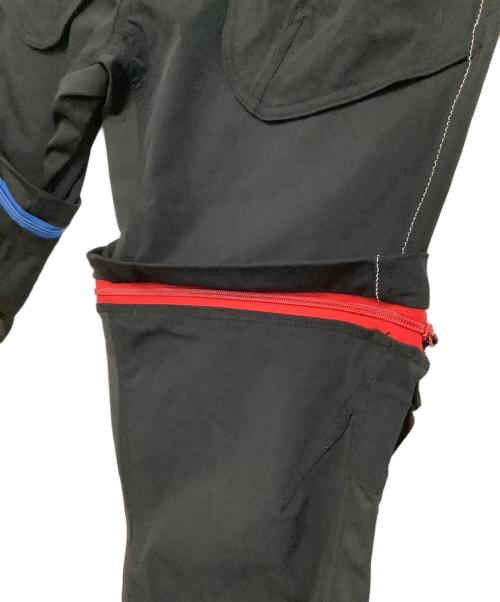 and wander（アンドワンダー）and wander (アンドワンダー) クライミングパンツ　trek 2way pant ブラック サイズ:3の古着・服飾アイテム