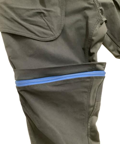 and wander（アンドワンダー）and wander (アンドワンダー) クライミングパンツ　trek 2way pant ブラック サイズ:3の古着・服飾アイテム