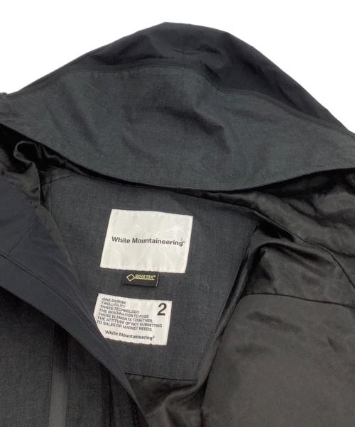 WHITE MOUNTAINEERING（ホワイトマウンテ二アニング）WHITE MOUNTAINEERING (ホワイトマウンテ二アニング) マウンテンパーカー　GORE-TEX WOOL MOUNTAIN PARKA ブラック サイズ:2の古着・服飾アイテム