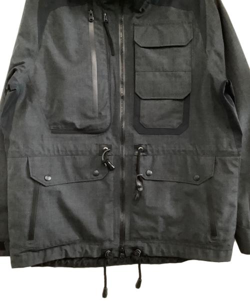 WHITE MOUNTAINEERING（ホワイトマウンテ二アニング）WHITE MOUNTAINEERING (ホワイトマウンテ二アニング) マウンテンパーカー　GORE-TEX WOOL MOUNTAIN PARKA ブラック サイズ:2の古着・服飾アイテム