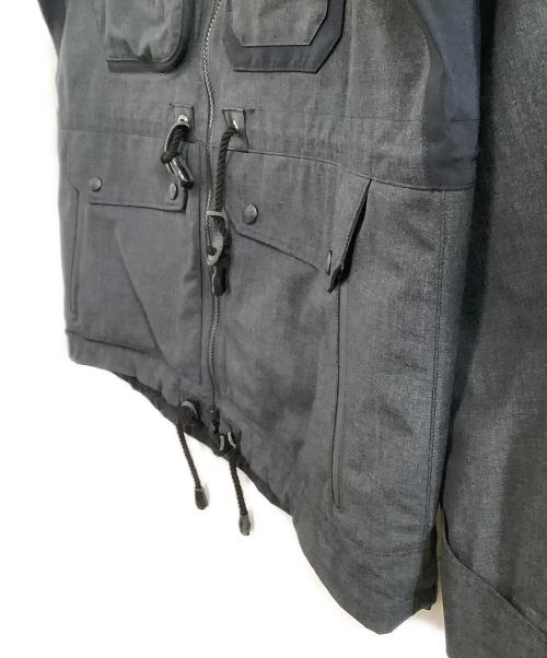 WHITE MOUNTAINEERING（ホワイトマウンテ二アニング）WHITE MOUNTAINEERING (ホワイトマウンテ二アニング) マウンテンパーカー　GORE-TEX WOOL MOUNTAIN PARKA ブラック サイズ:2の古着・服飾アイテム