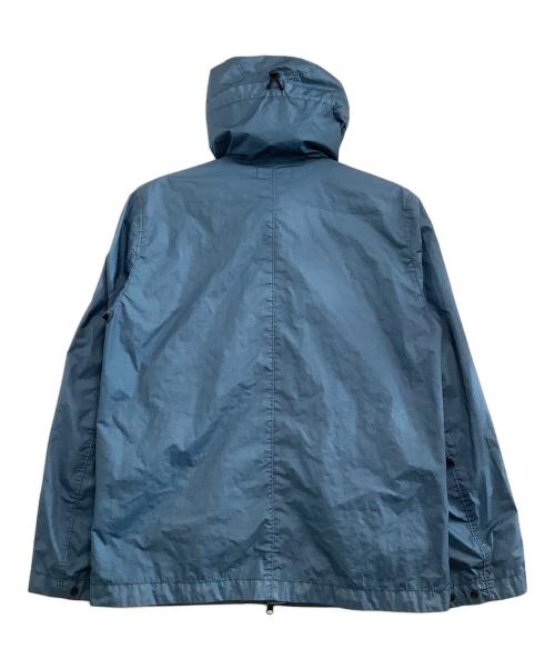 STONE ISLAND（ストーンアイランド）STONE ISLAND (ストーンアイランド) ジャケット　22SS　MEMBRANA 3L-TC ガーメントダイコーティングナイロンジップフーディ ブルー サイズ:Lの古着・服飾アイテム