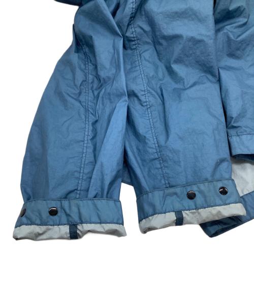 STONE ISLAND（ストーンアイランド）STONE ISLAND (ストーンアイランド) ジャケット　22SS　MEMBRANA 3L-TC ガーメントダイコーティングナイロンジップフーディ ブルー サイズ:Lの古着・服飾アイテム