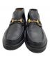 GUCCI (グッチ) ホースビットチャッカブーツ ブラック サイズ:6 1/2：18000円