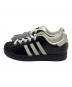 中古・古着 adidas (アディダス) ローカットスニーカー SUPERSTAR II ブラック サイズ:24.5 未使用品：8000円