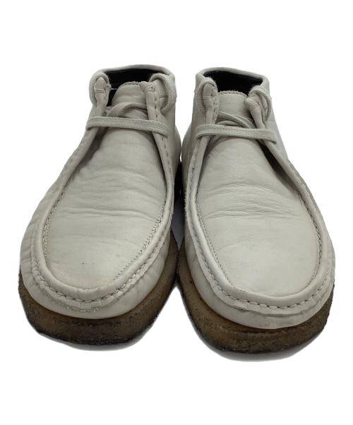 PADMORE&BARNES（パドモアアンドバーンズ）PADMORE&BARNES (パドモアアンドバーンズ) STEVEN ALAN (スティーブンアラン) モカシンシューズ アイボリー サイズ:7の古着・服飾アイテム