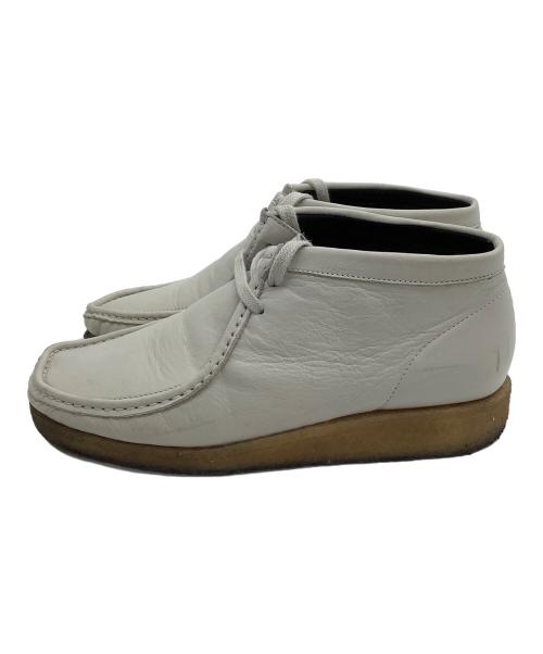 PADMORE&BARNES（パドモアアンドバーンズ）PADMORE&BARNES (パドモアアンドバーンズ) STEVEN ALAN (スティーブンアラン) モカシンシューズ アイボリー サイズ:7の古着・服飾アイテム