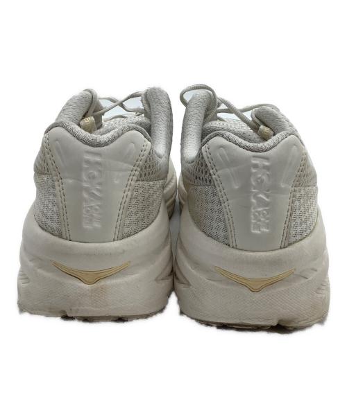 HOKAONEONE（ホカオネオネ）HOKAONEONE (ホカオネオネ) Engineered Garments (エンジニアド ガーメンツ) ローカットスニーカー BONDI B ホワイト サイズ:26.5の古着・服飾アイテム