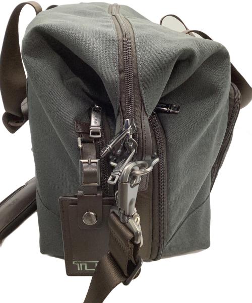 TUMI（トゥミ）TUMI (トゥミ) ボストンバッグ アルファ3 ダブル・エクスパンション・サチェル ブラック×ブラウン 未使用品の古着・服飾アイテム