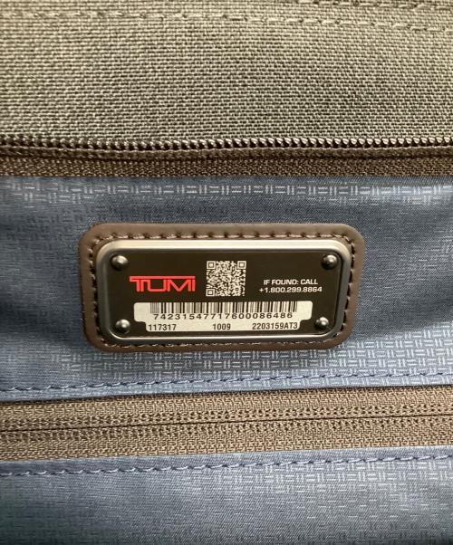 TUMI（トゥミ）TUMI (トゥミ) ボストンバッグ アルファ3 ダブル・エクスパンション・サチェル ブラック×ブラウン 未使用品の古着・服飾アイテム