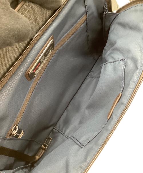 TUMI（トゥミ）TUMI (トゥミ) ボストンバッグ アルファ3 ダブル・エクスパンション・サチェル ブラック×ブラウン 未使用品の古着・服飾アイテム