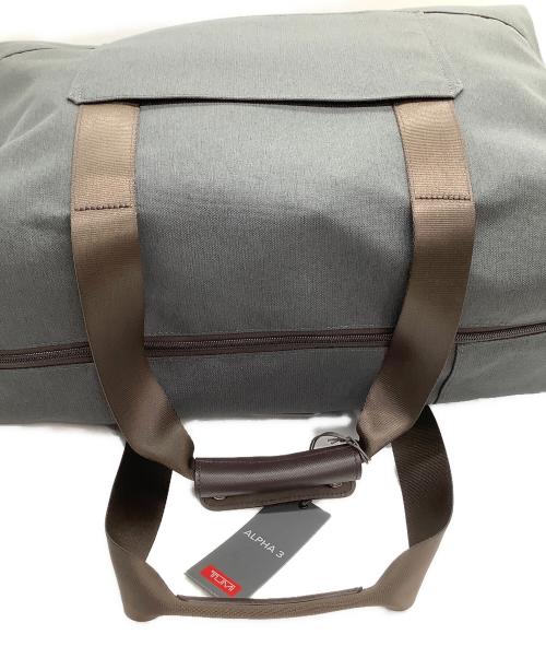 TUMI（トゥミ）TUMI (トゥミ) ボストンバッグ アルファ3 ダブル・エクスパンション・サチェル ブラック×ブラウン 未使用品の古着・服飾アイテム