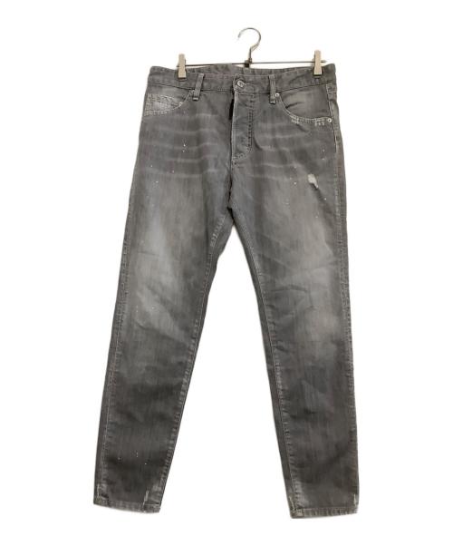 DSQUARED2（ディースクエアード）DSQUARED2 (ディースクエアード) デニムパンツ　Skinny Dan Light Grey ブラック サイズ:44の古着・服飾アイテム