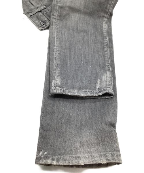 DSQUARED2（ディースクエアード）DSQUARED2 (ディースクエアード) デニムパンツ　Skinny Dan Light Grey ブラック サイズ:44の古着・服飾アイテム
