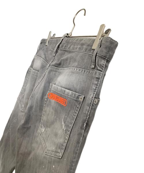 DSQUARED2（ディースクエアード）DSQUARED2 (ディースクエアード) デニムパンツ　Skinny Dan Light Grey ブラック サイズ:44の古着・服飾アイテム